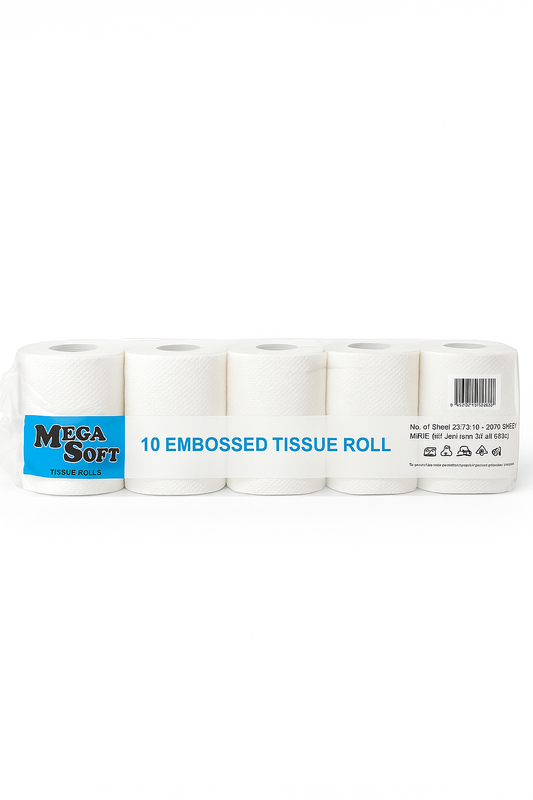Mega Soft Tissue Roll (Pack of 10)
